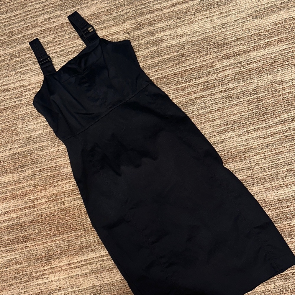 Calvin Klein jeans midi dress with adjustable straps